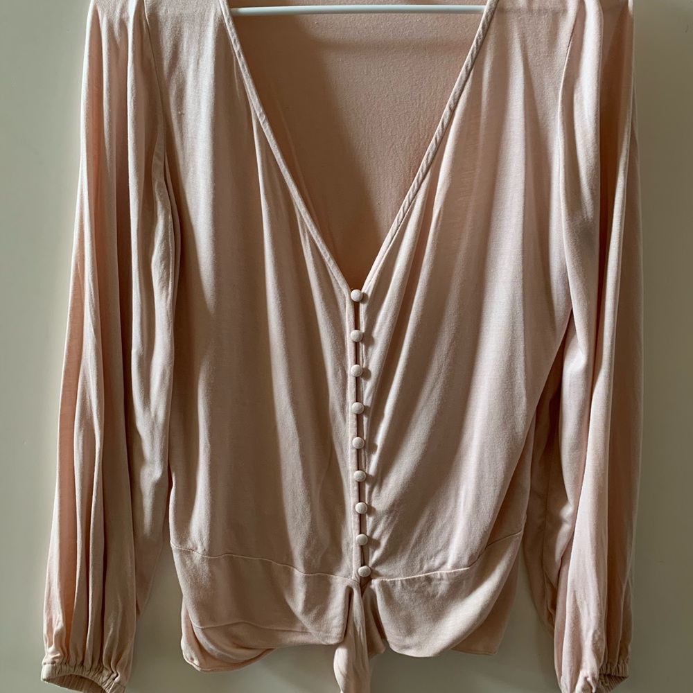 Venus Tie Front button up top